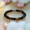 Bracelet de protection pour enfant – Hématite, Onyx et Œil de Tigre